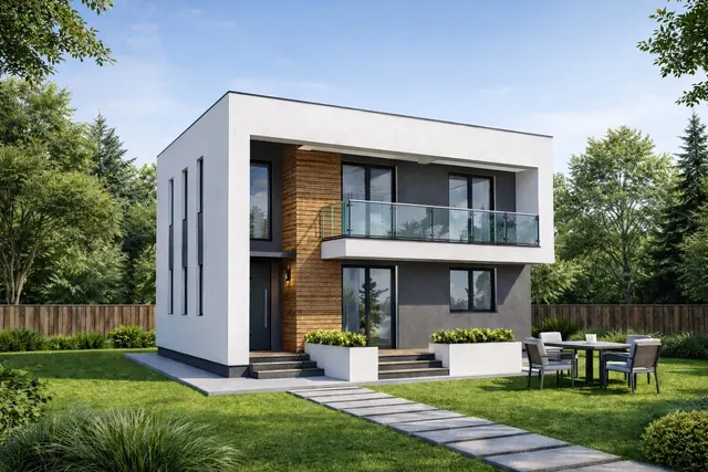 Locuință P+1 compactă, Techirghiol – EMB ARHIPRO
