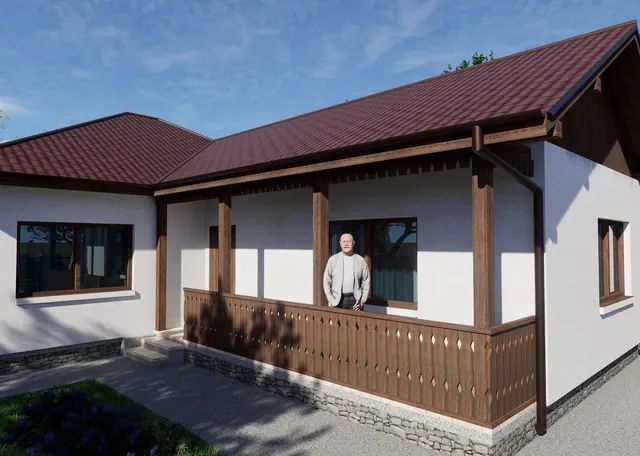 Casă tradițională cu prispă, Jurilovca – EMB ARHIPRO
