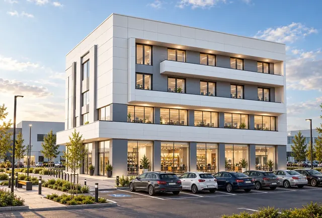 Clădire de comerț și birouri, Bragadiru – EMB ARHIPRO