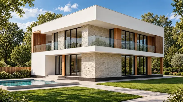 Vilă P+1 cu piscină, Măgurele – EMB ARHIPRO