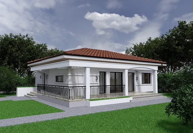 Vilă în stil mediteranean, Chiajna – EMB ARHIPRO