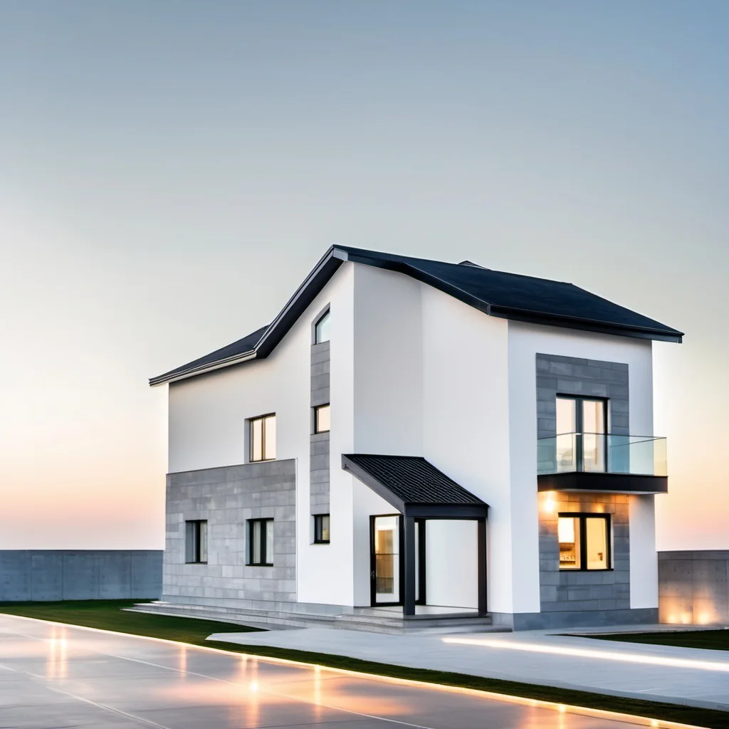 Locuință P+1 cu expresie minimalistă – EMB ARHIPRO