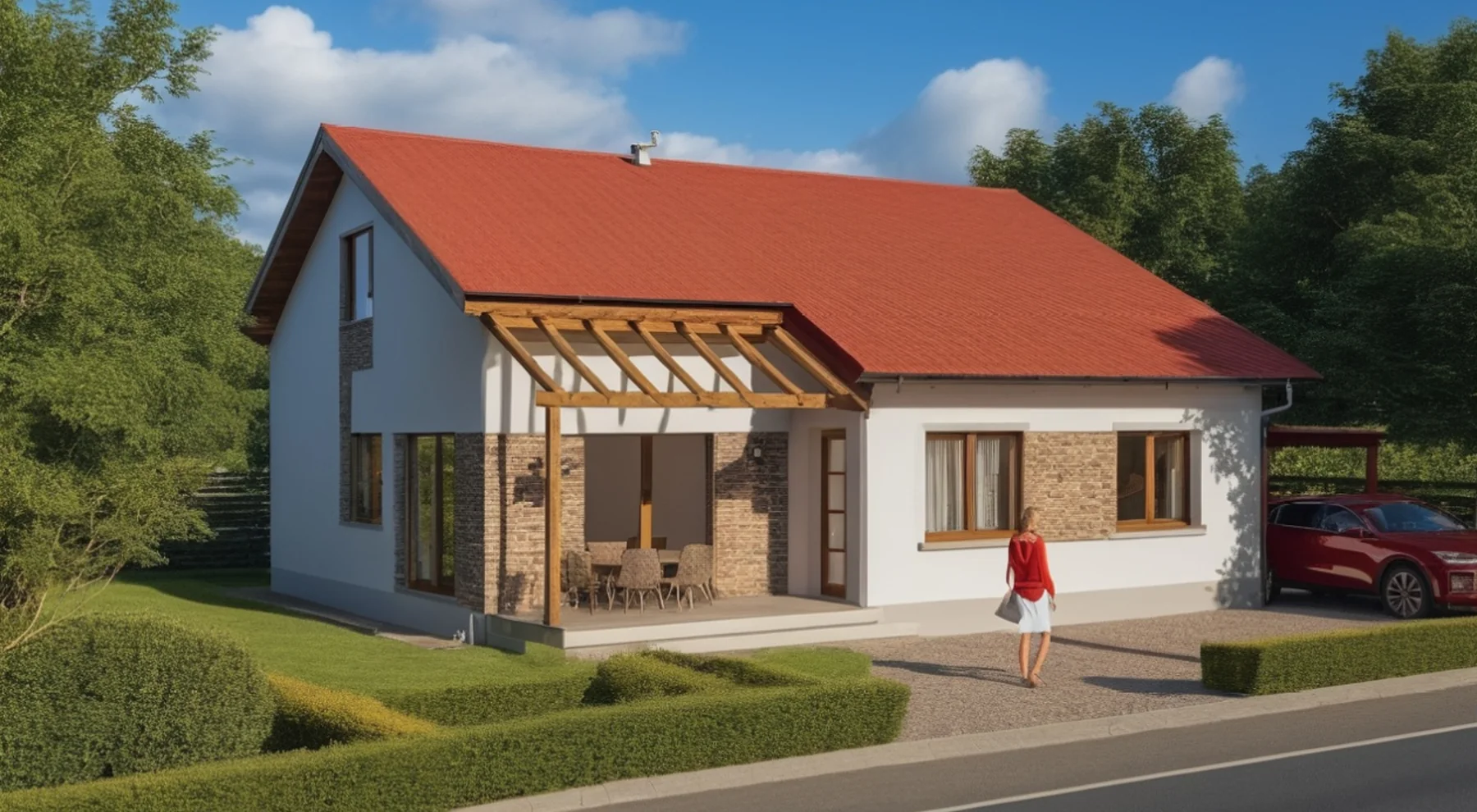 Casă parter cu terasă – EMB ARHIPRO
